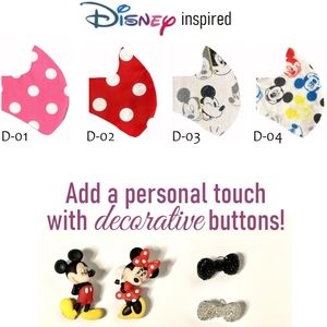 Disney inspired face masks